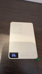 Магнитный павербанк Lexego 10000 mAh Gray PD 20W с беспроводной зарядкой MagSafe портативный внешний беспроводной аккумулятор, батарея магсейф для iPhone Android айфона MWPQ1-10-GR фото от покупателей 8