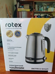 Электрочайник ROTEX RKT79-B Smart фото от покупателей 1