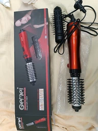 Фен для волос Gemei GM-4828 1000W 3 в 1 Черный (SN9QI13142)