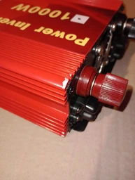 Інвертор напруги Demuda 1000W 12/220V з апроксимованою синусоїдою, 1 універсальна розетка, клемні дроти, Q10 (YT29155) фото від покупців 4