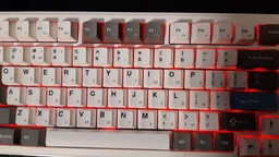Клавиатура беспроводная GamePro Asgard Yord Keychron Super Red Switch Wireless/Bluetooth/USB Blue (MK266BL) фото от покупателей 4