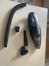 Пылесос автомобильный беспроводной с насадками 50Вт Vacuum Cleaner, аккумуляторный ручной мини-пылесос с USB зарядкой для уборки машины, дома, клавиатуры, труднодоступных мест, Черный, VA-30 фото от покупателей 18