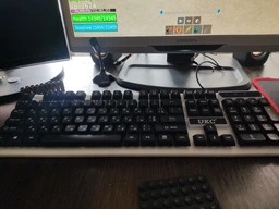Клавиатура проводная игровая RIAS TLK 87 с RGB подсветкой USB Black (3_05774)