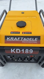 Инверторный бензиновый генератор Kraft&Dele KD189, 8.5 кВт, однофазный, медная обмотка фото от покупателей 1