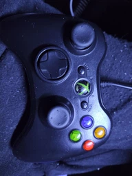 Проводной игровой геймпад для приставки Xbox 360 и PC (Чёрный) джойстик контроллер с коробкой AdlerGame (360-08)