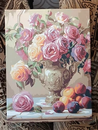 Картина за номерами Різнокольорові троянди ©sophiia_іllustrations 30x40 KHO3291 Ідейка