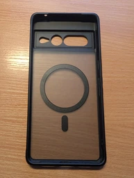 Тонований магнітний чохол AeronGuard з MagSafe для Pixel 7 Pro | Тонкий, ударостійкий, підтримка бездротової зарядки фото від покупців 3