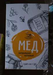Мед в стиках Смакуйте Цветочный 20 г х 25 шт (0.5 кг) (4820195150092)