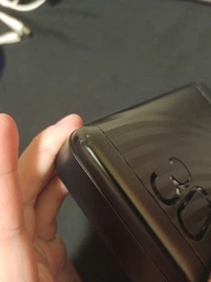 Павербанк PowerBank зі швидкою зарядкою та ліхтарем 30000mAh HOCO J123B |3USB/1Type-C, 22.5W+PD20W| Чорний фото від покупців 3