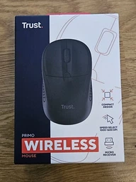 Мышь компьютерная Trust Primo Wireless Mouse Mat White 24795 1600dpi беспроводная Белый