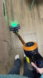 Вертикальний акумуляторний пилосос OLSONA H9 з LED-екраном та підсвічуванням 25 кПа HEPA 2200 мАг (H9) фото від покупців 3