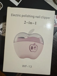 Электрическая машинка для стрижки ногтей Nail Clipper – аккумуляторная пилка с мусоросборником и USB зарядкой фото от покупателей 1