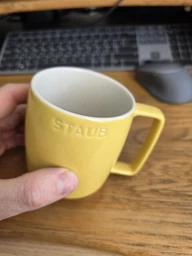 Чашка Staub Serving керамическая Желтая 350 мл (3272340059285)