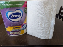 Паперові рушники Zewa Jumbo Premium 3 шари 1 рулон, 230 відривів фото від покупців 1