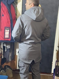 Комплект чоловічий Intruder SoftShell 3XL сірий (1610635561/5) фото від покупців 1