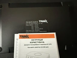 Источник бесперебойного питания DC UPS Trinix TRX-MUPS-3648PoE (20000mAh LiFePo4) 5V/9V/12V/24V/48V/PoE, LiFePo4 4*5Ah, для роутера и медиаконвертера (42-00163) фото от покупателей 5