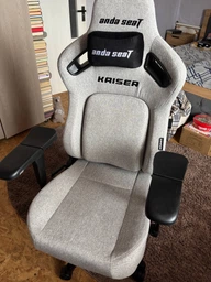 Кресло для геймеров Anda Seat Kaiser 4 Grey Fabric Size XL (AD12YDDC-XLL-20-G-CF) фото от покупателей 3