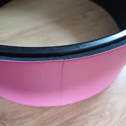 Колесо для йоги MS 1842-BL, 31×12,5 см, для розтягування та балансу, рожевого кольору