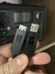 Кабель живлення для Wi-Fi роутера від повербанку / 12V, DC 2.1x5.5mm (USB 5V->12V) / підходить для Wi-Fi роутера, модему, терміналу GPON / довжина 1 метр