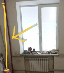 Панель (решетка) декоративная перфорированная decorpaneli Эфес, цвет белый, 680 мм х 1390 мм