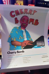 Набір постерів Tyler The Creator / 4 шт А3 / Cherry Bomb, Flower Boy, Igor, Chromakopia / Плакат Тайлер зе крійтер фото от покупателей 3