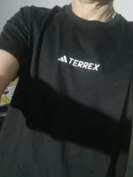 Футболка хлопковая длинная мужская Adidas Terrex JZ1167 2XL Синяя (4068821042452) фото от покупателей 1