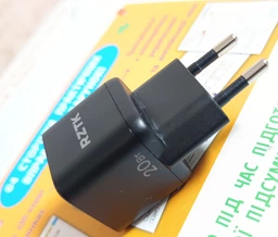 Зарядний пристрій RZTK Charger Power Delivery 20W Type-C Black (PD20BL)