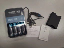 Аккумуляторные батарейки Marstek 5070С AA 1000mAh/3.7V/3700mWh с разъемом USB Type-C 4 шт (5070C) фото от покупателей 2