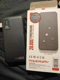 Power Bank павербанк WINSI WP236А 20000mAh – внешний аккумулятор повербанк с PD20W и быстрой зарядкой QC реальная емкость фото от покупателей 3