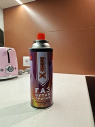 Портативная газовая плита + 4 газовых баллона туристическая походная кемпинговая 2200 Вт печь на газовых баллонах с пьезоподжигом переносная с пластиковым кейсом черная фото от покупателей 4