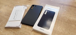 Чохол шкіряний протиударний Leather Cover для Samsung Galaxy S22 Plus (S906) Gray
