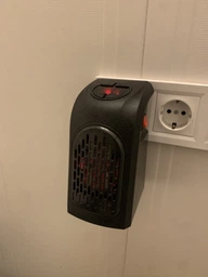 Мини обогреватель портативный 400W Handy Heater с пультом, таймер, электрический тепловентилятор, дуйчик в розетку фото от покупателей 6