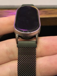 Ремінець для Xiaomi Mi Band 8/9/10 Milanese Loop Grey фото від покупців 2