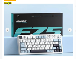 Бездротова ігрова механічна клавіатура Aula F75 2.4G Bluetooth з RGB Hot swap фото от покупателей 18