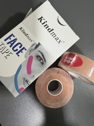 Кинезио тейп для лица Kindmax Face Tape 2,5 см х 10 м Бежевый фото от покупателей 1