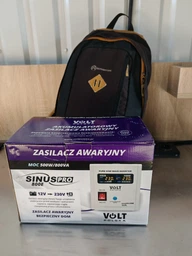 Джерело безперебійного живлення (ДБЖ) Volt Polska SINUSPRO-800E 500/800W 12v Білий фото від покупців 7