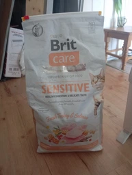 Корм сухой Brit Care Cat Grain Free Sensitive HDigestion Delicate Taste для котов с чувствительным пищеварением индейка и лосось фото от покупателей 2