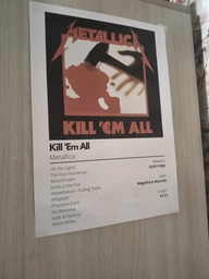 Постер альбому Metallica - Kill 'Em All / Металліка / Плакат Металіка