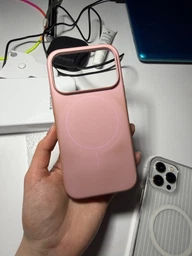 Чохол для iPhone 17 Pro з Magsafe Rock Armor Matte Magnetic Pink фото від покупців 2