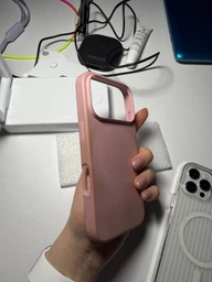 Чохол для iPhone 17 Pro з Magsafe Rock Armor Matte Magnetic Pink фото від покупців 1