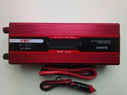 Инвертор преобразователь UKC 12V 220V 1000 Вт, автомобильный инвертор для ноутбука, аудио- и видеотехники с USB, LCD дисплеем и защитой от короткого замыкания, KC-1000 фото от покупателей 3