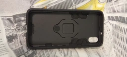 Чохол Ring case для Xiaomi Redmi 7A броньований бампер з кільцем чорний фото від покупців 1