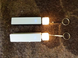 Зовнішній акумулятор брелок Power Bank UKC A5 1500 mAh White фото від покупців 1