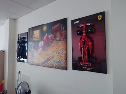 Настенная рамка-подставка для Конструктора LEGO Technic Автомобиль Формулы 1 Болид F1 Ferrari SF-24 (42207) Frame / Display