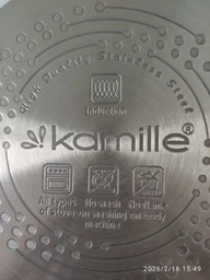 Каструля 1,8 л Kamille нержавіюча сталь арт. РК4706-1,8