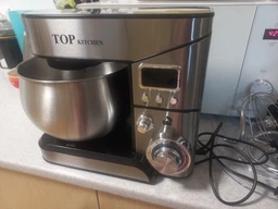 Міксер планетарний з чашею 6л, 4000Вт, Top Kitchen TК00224 / Кухонний тістоміс для дому / Кухонна машина фото від покупців 3