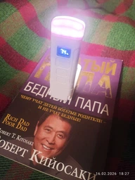 Лампа для чтения на прищепке аккумуляторная LED светильник для книг складная поворотный плафон 3 режима света 3000K USB зарядка 500 mAh 9 часов работы 3 Вт портативная настольная для работы учебы ноутбука дома путешествий отключений света компактная белая фото от покупателей 1