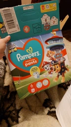 Подгузники-трусики Pampers Pants Щенячий патруль Размер 6 (14-19 кг) 60 шт (8006540863657)
