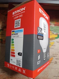 Світлодіодна високопотужна LED лампа T100 E27 30W 220V 6500K ETRON 1-EHP-303