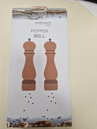 Мельницы для специй мельница для Соли и Перца Деревянная из Акации Schwarz&Mayer - Набор подарочный Перечница и Солонка, Мельница Ручная для измельчения Соли и Перца фото от покупателей 2